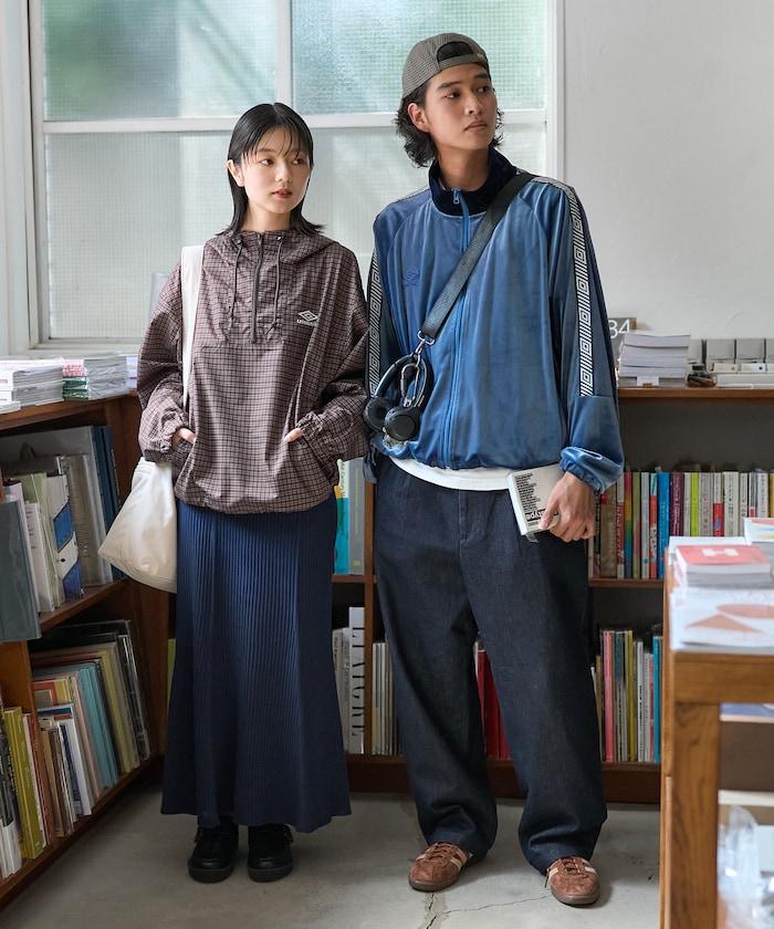 特別格紋套頭風衣