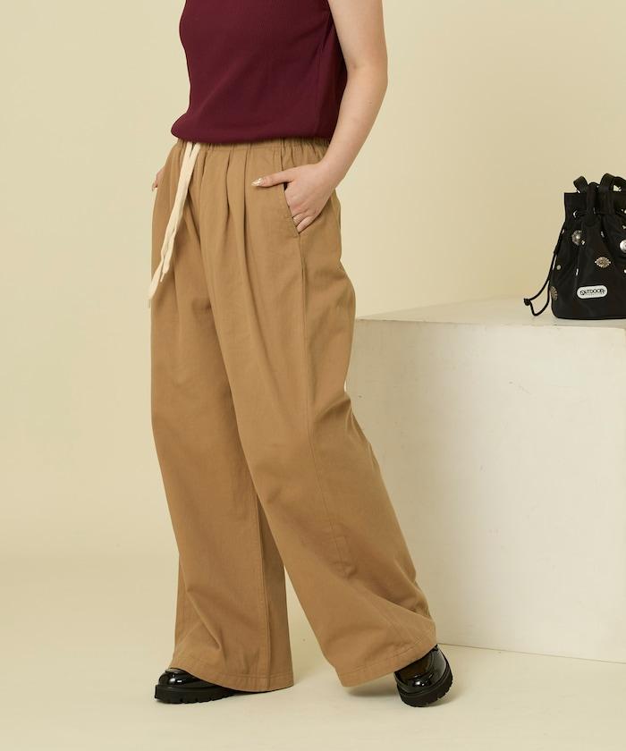 水洗工藝休閒錐形長褲