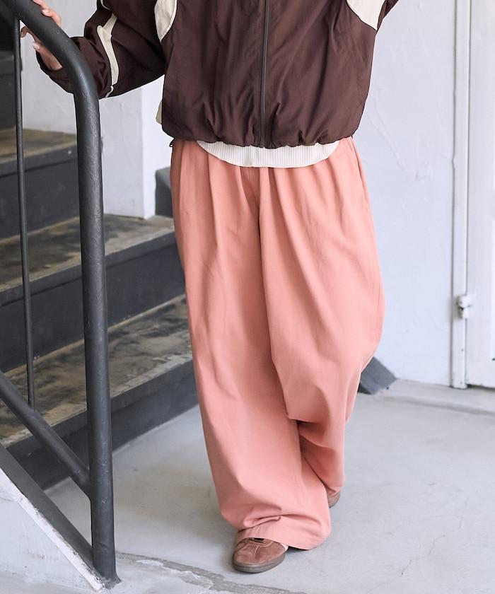 水洗工藝休閒錐形長褲