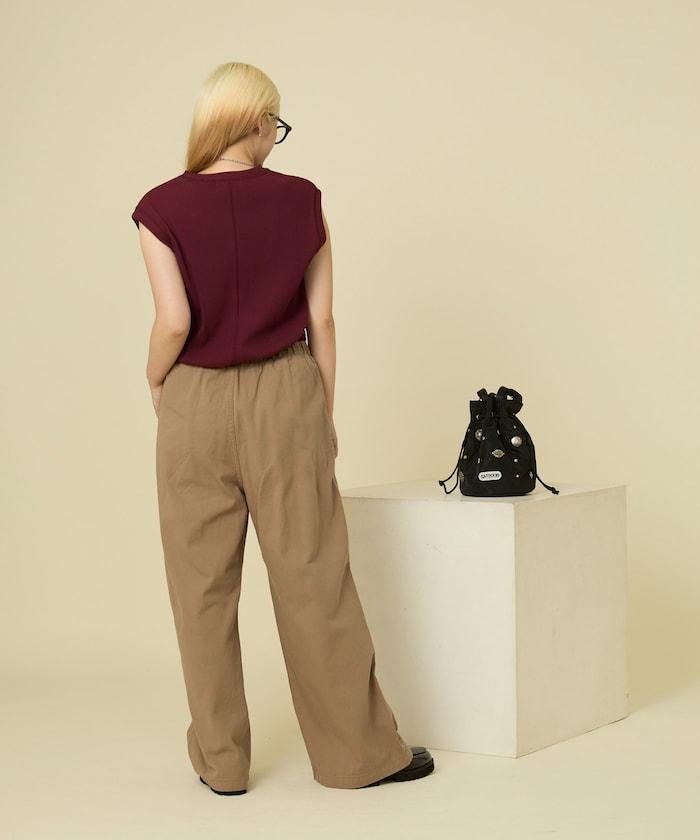 水洗工藝休閒錐形長褲