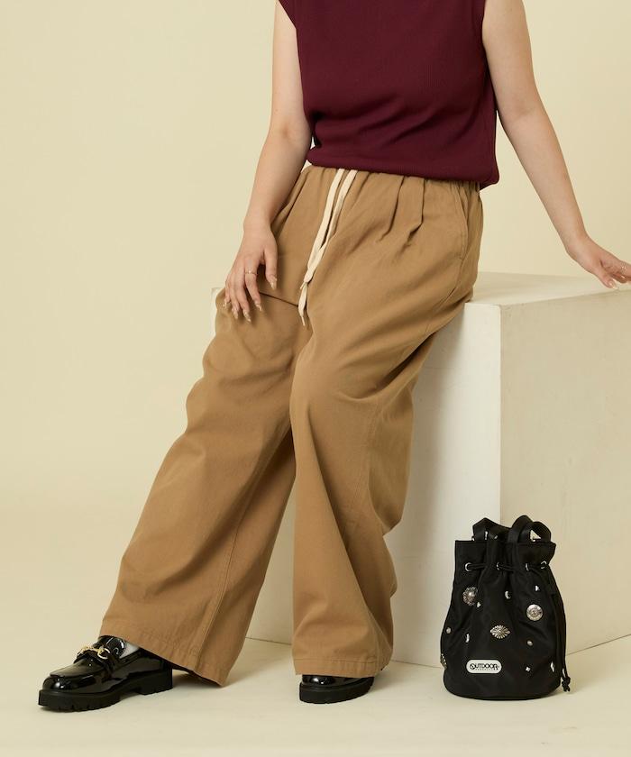 水洗工藝休閒錐形長褲