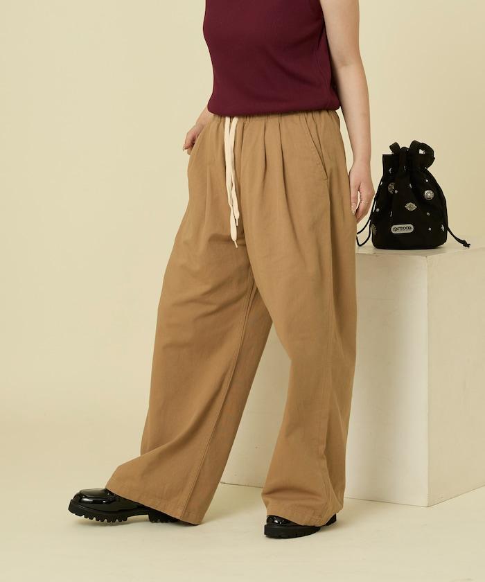 水洗工藝休閒錐形長褲