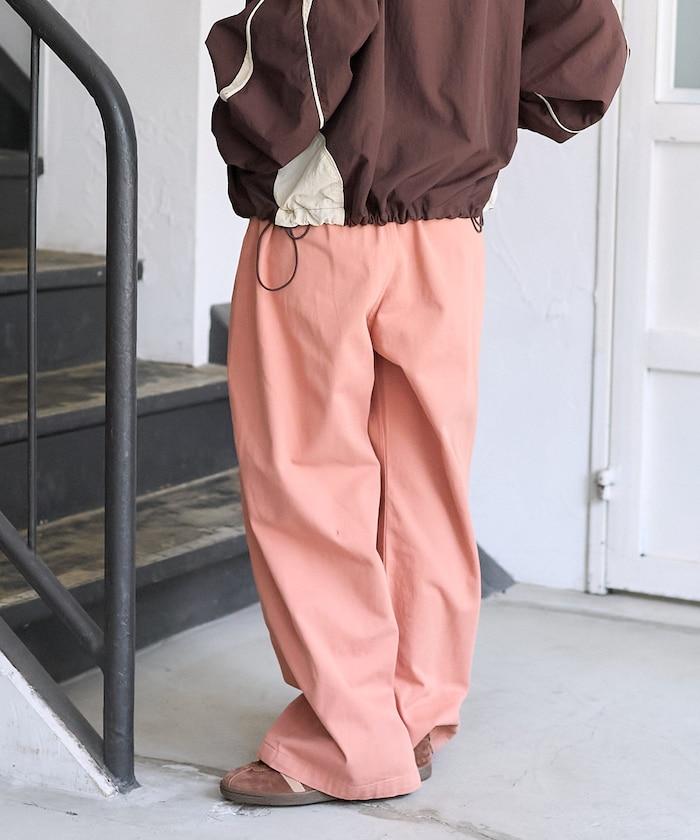 水洗工藝休閒錐形長褲