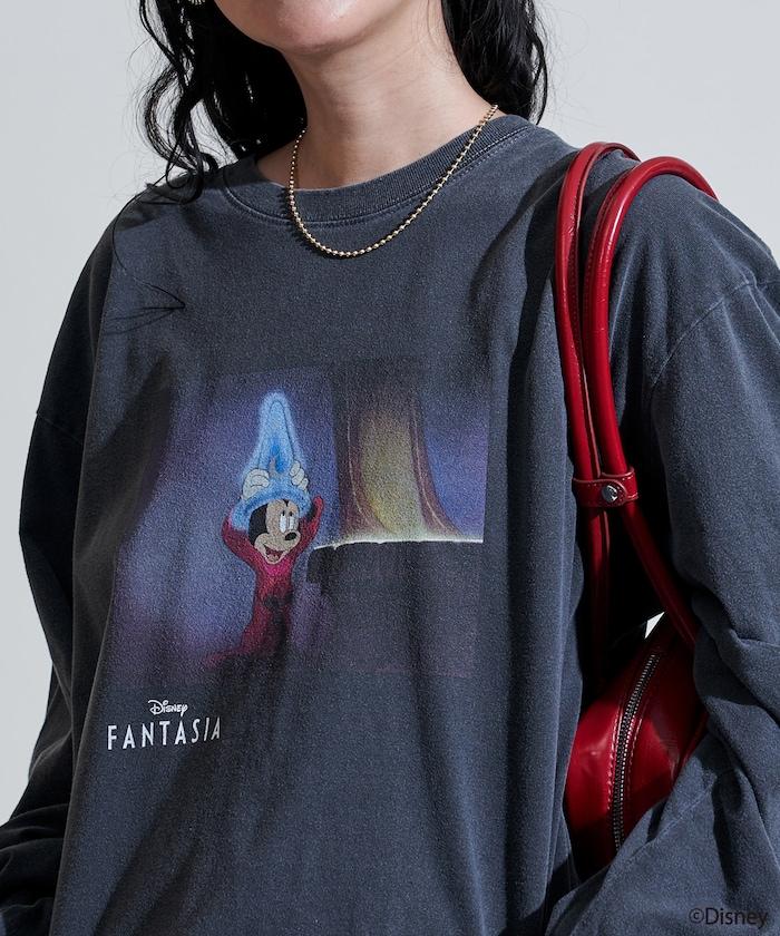 【DISNEY FANTASIA】盒裝彩色正面印花長袖T恤