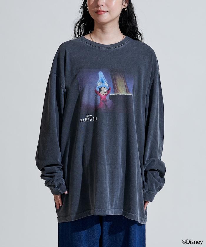 【DISNEY FANTASIA】盒裝彩色正面印花長袖T恤