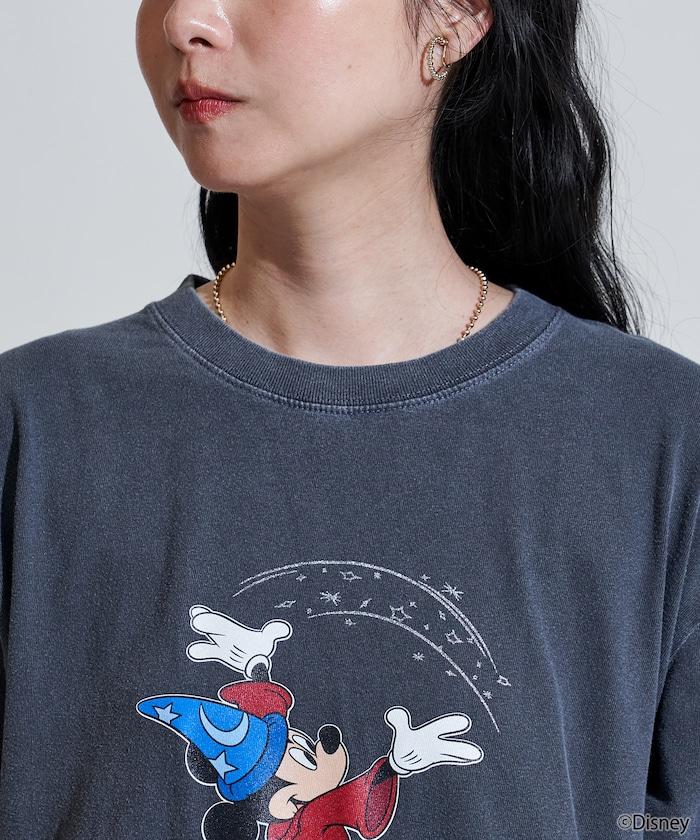 【DISNEY FANTASIA】大幅前印花長袖T恤