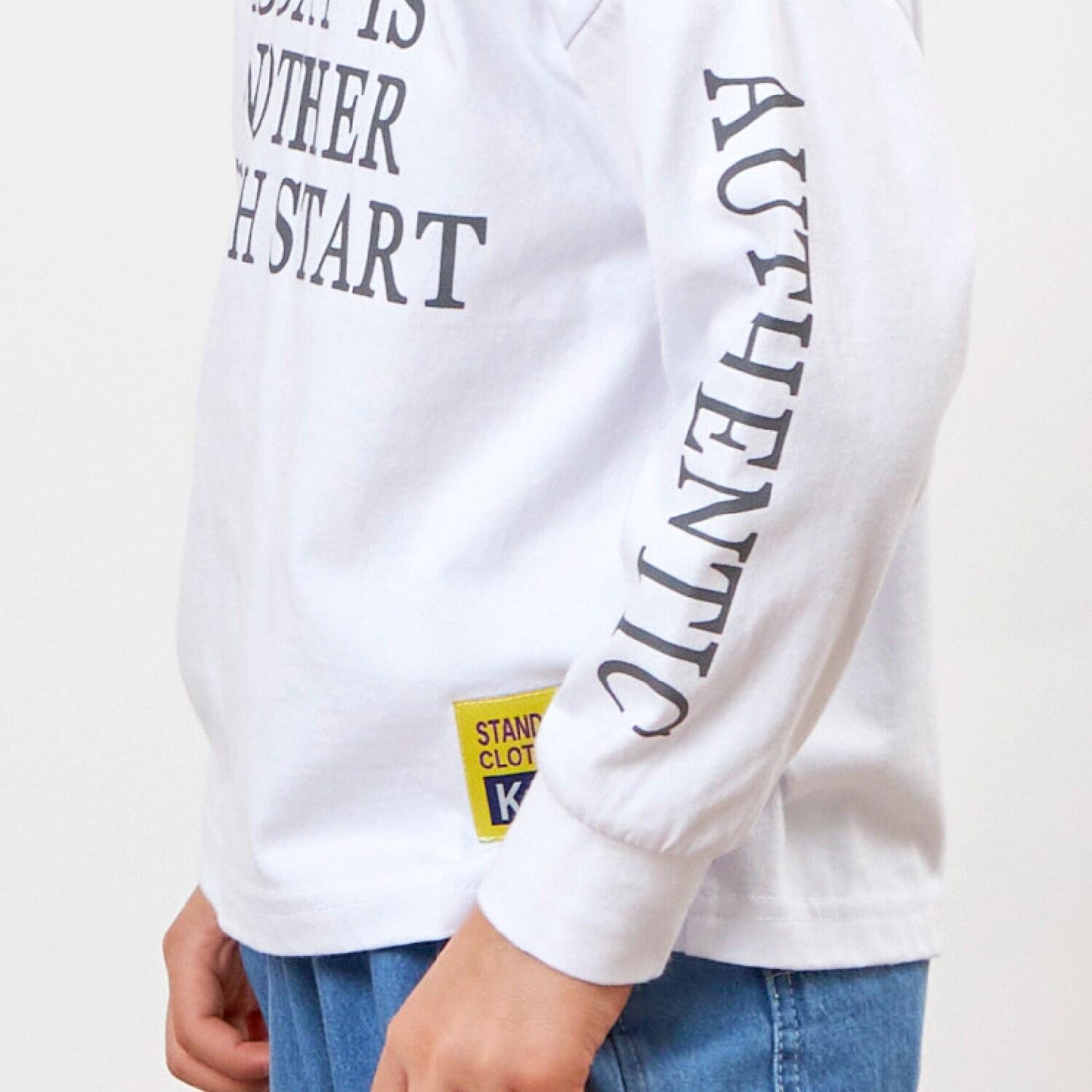 logo印花長袖T恤