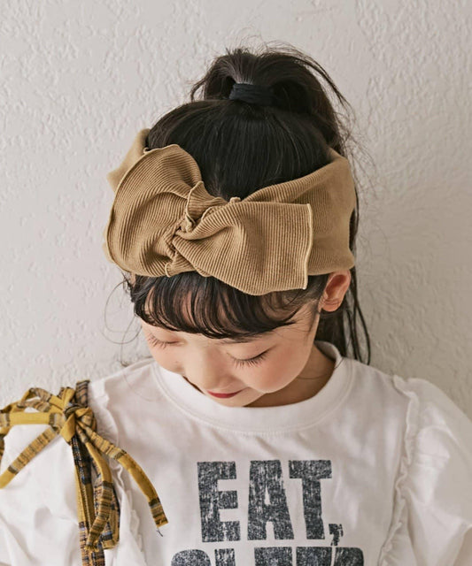 【KIDS】扭結寬髮帶