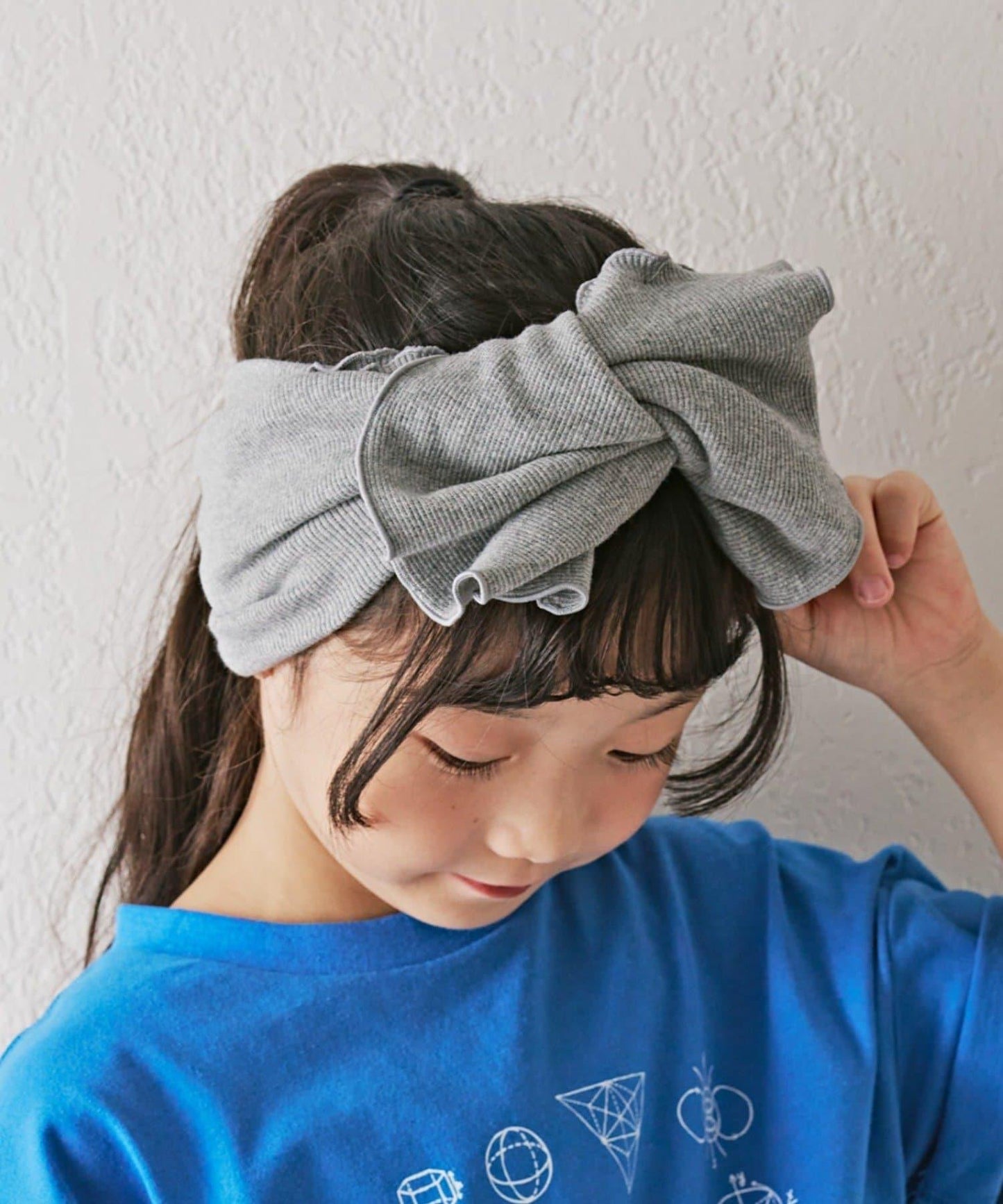 【KIDS】扭結寬髮帶