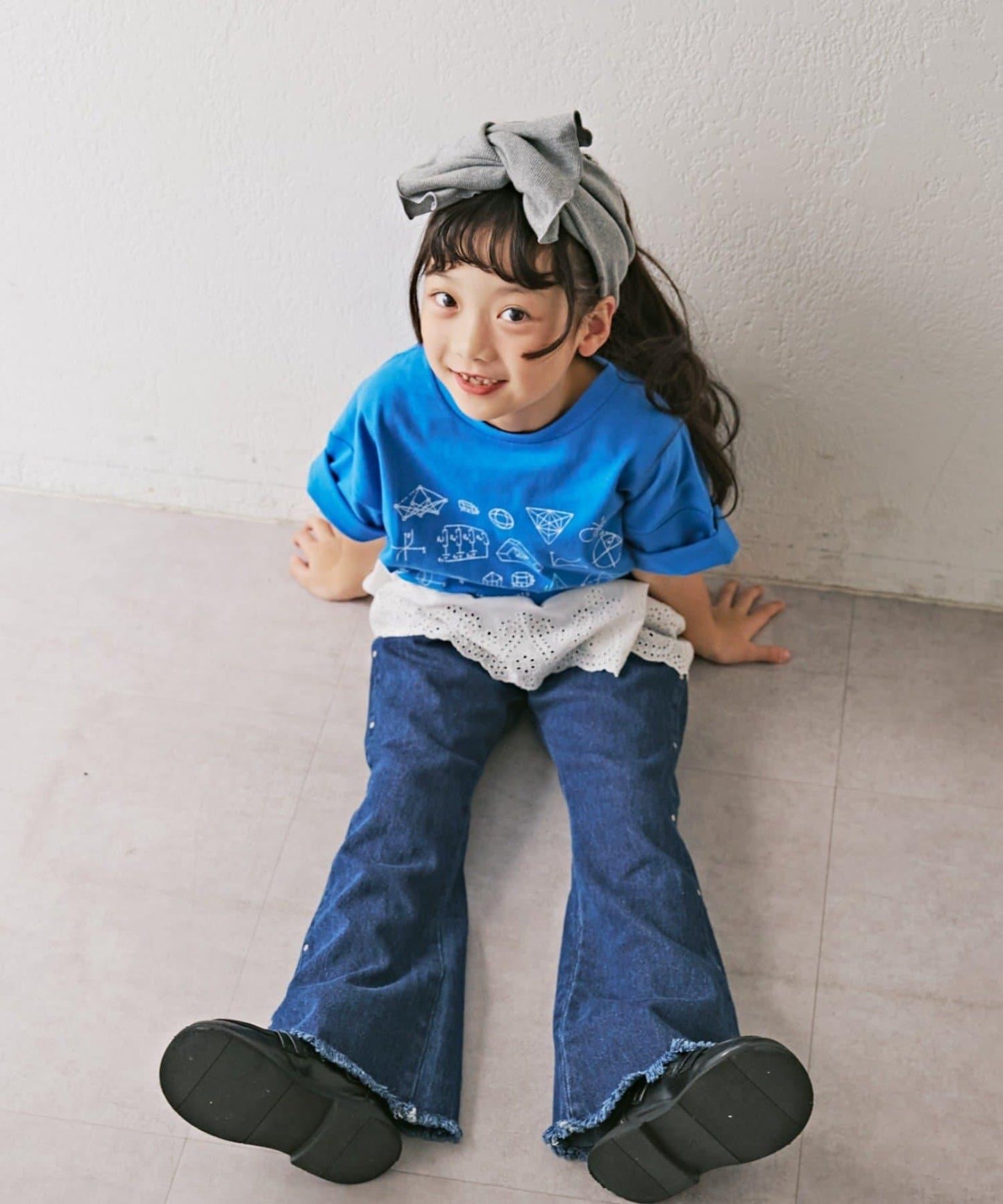 【KIDS】扭結寬髮帶