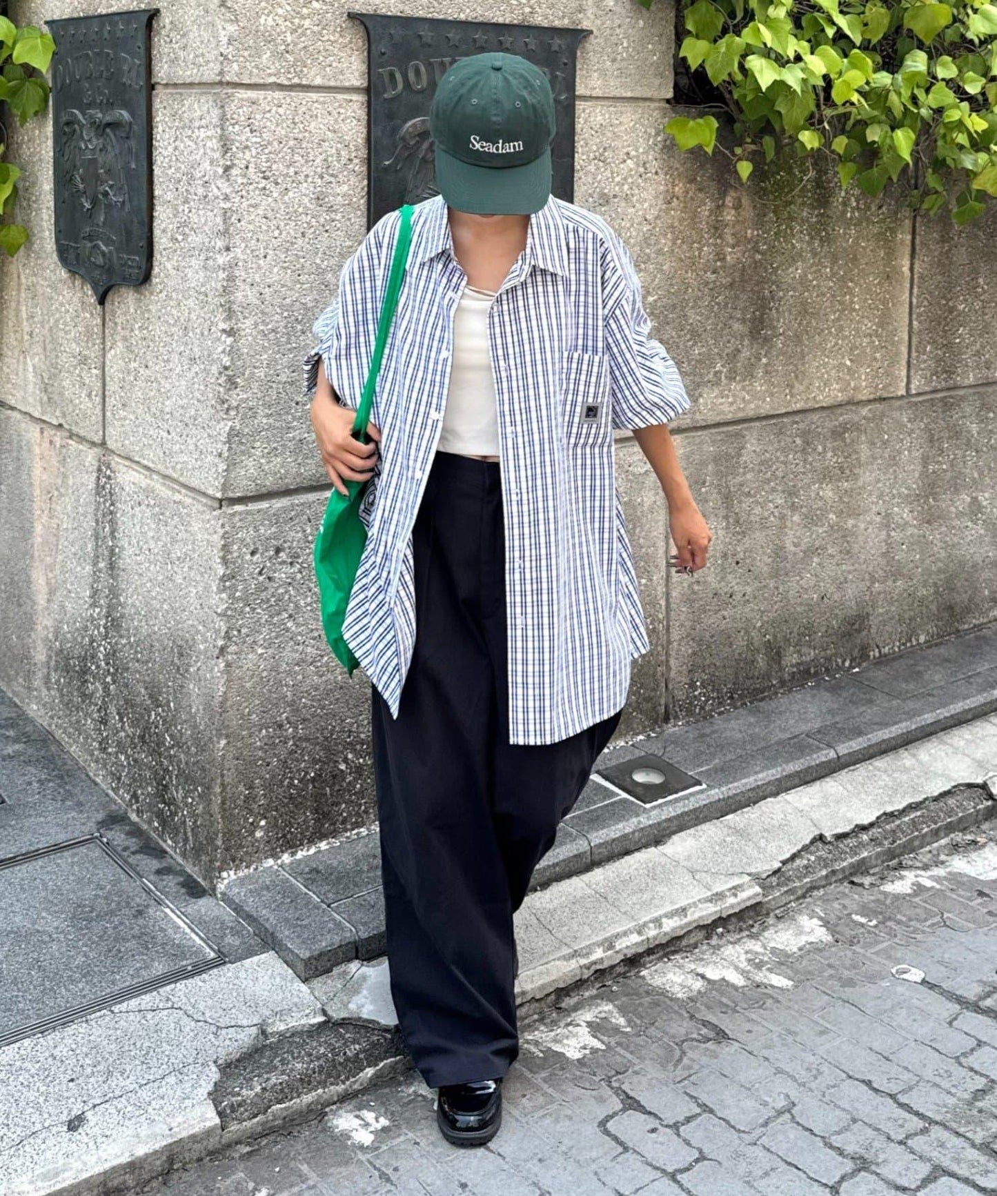 【PATTIPATTI】男女同款寬鬆襯衫