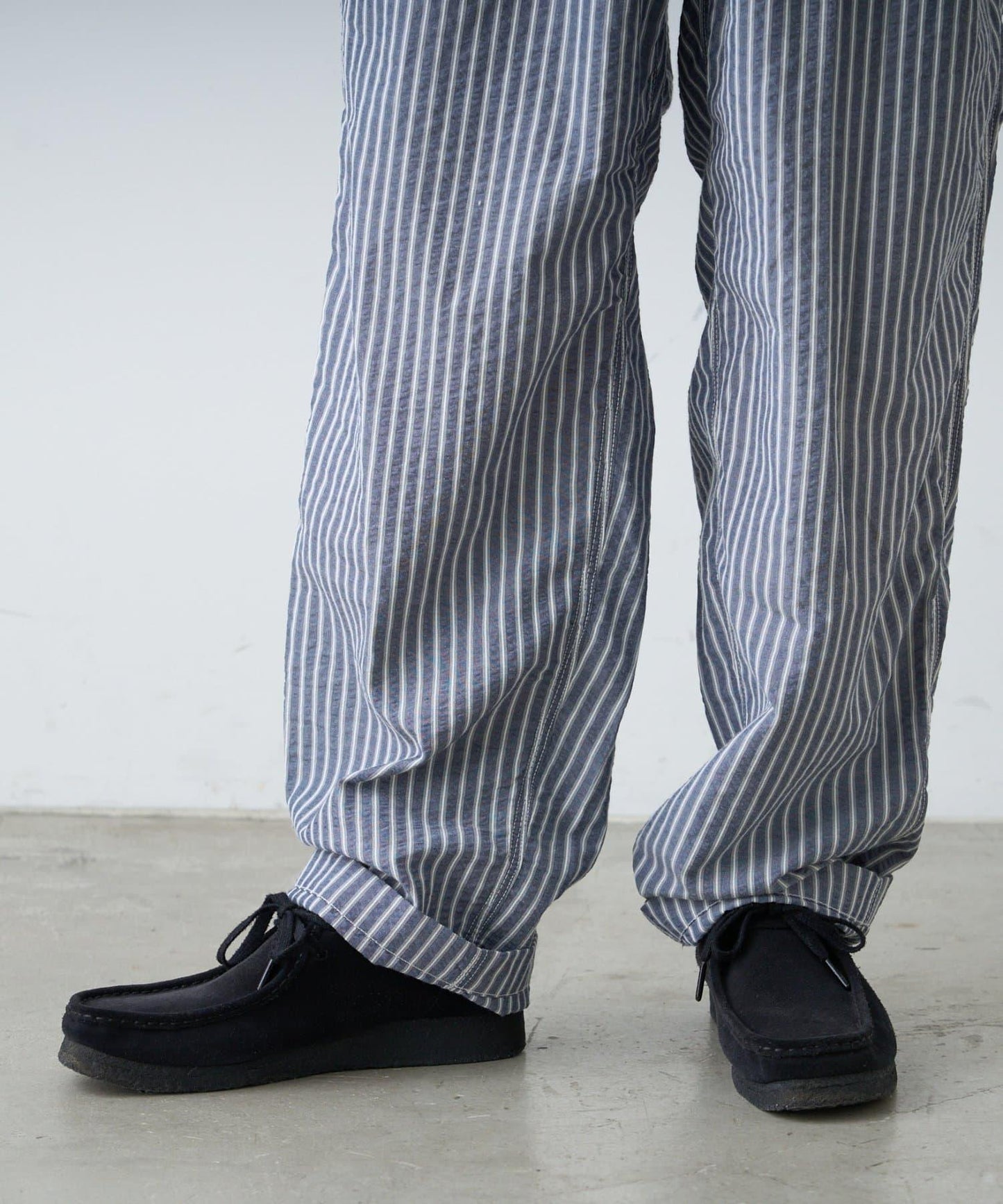 【PATTIPATTI】褶皺寬鬆工裝褲