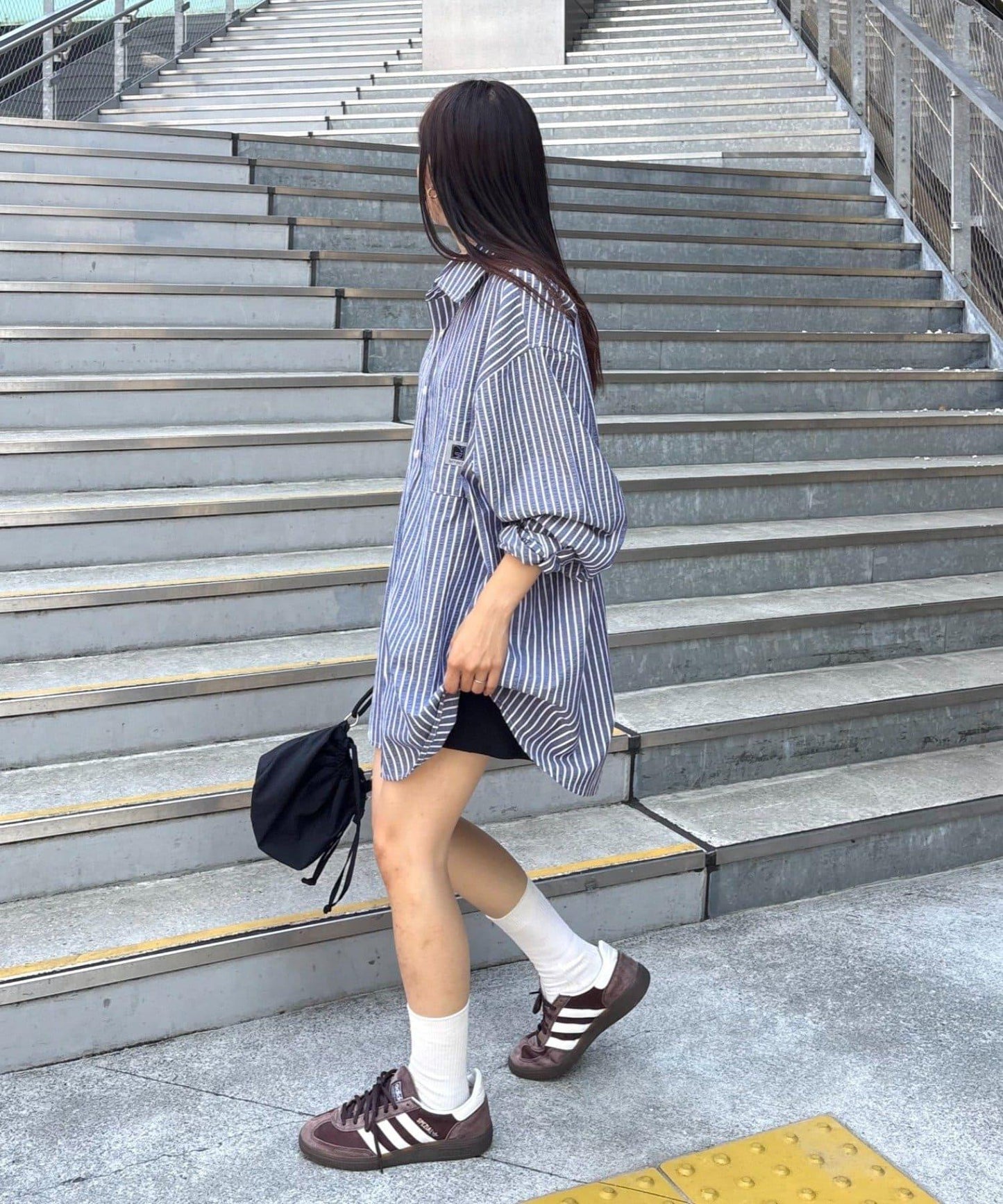 【PATTIPATTI】男女同款寬鬆襯衫