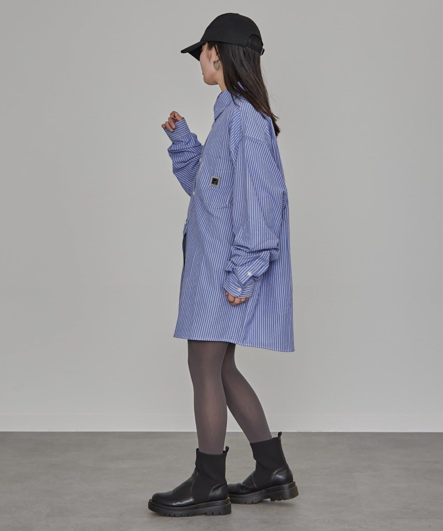 【PATTIPATTI】男女同款寬鬆襯衫