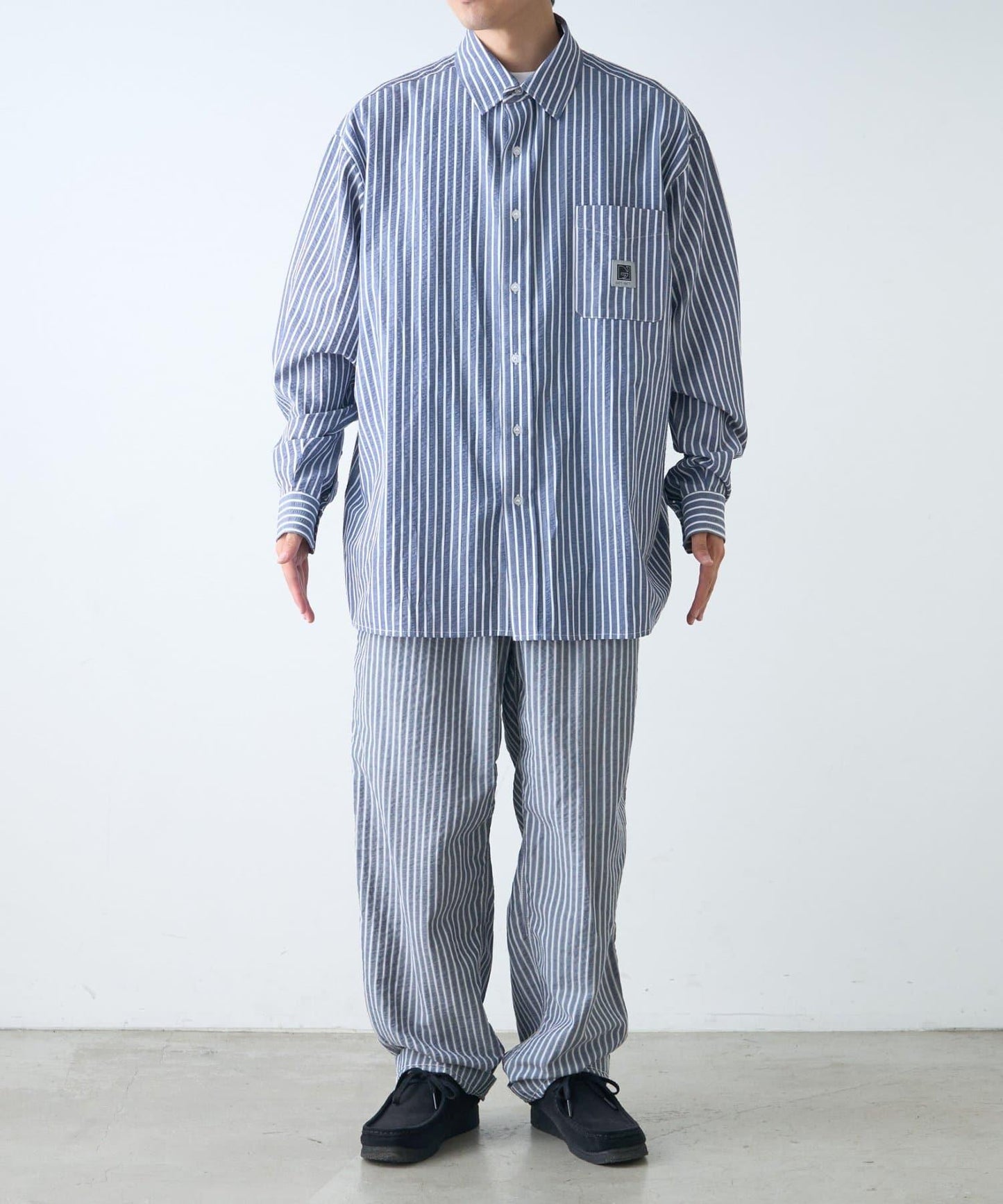 【PATTIPATTI】男女同款寬鬆襯衫