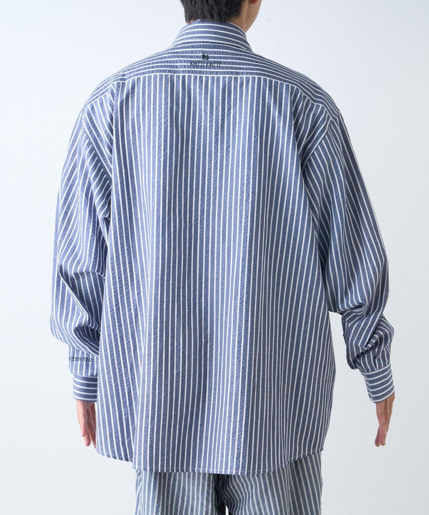 【PATTIPATTI】男女同款寬鬆襯衫