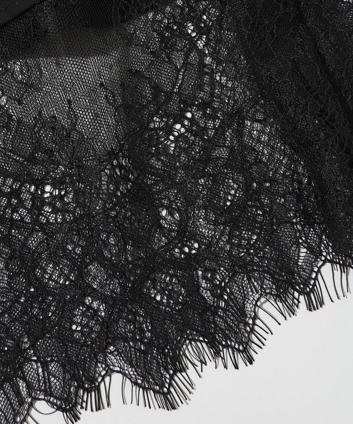 超大尺碼 蕾絲疊層襯衫