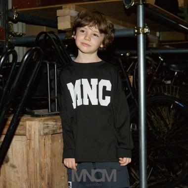 【MNCM】【舒適天竺】字母印花寬鬆T恤