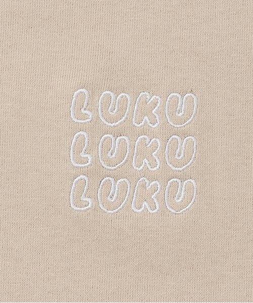 logo刺繡寬鬆T恤