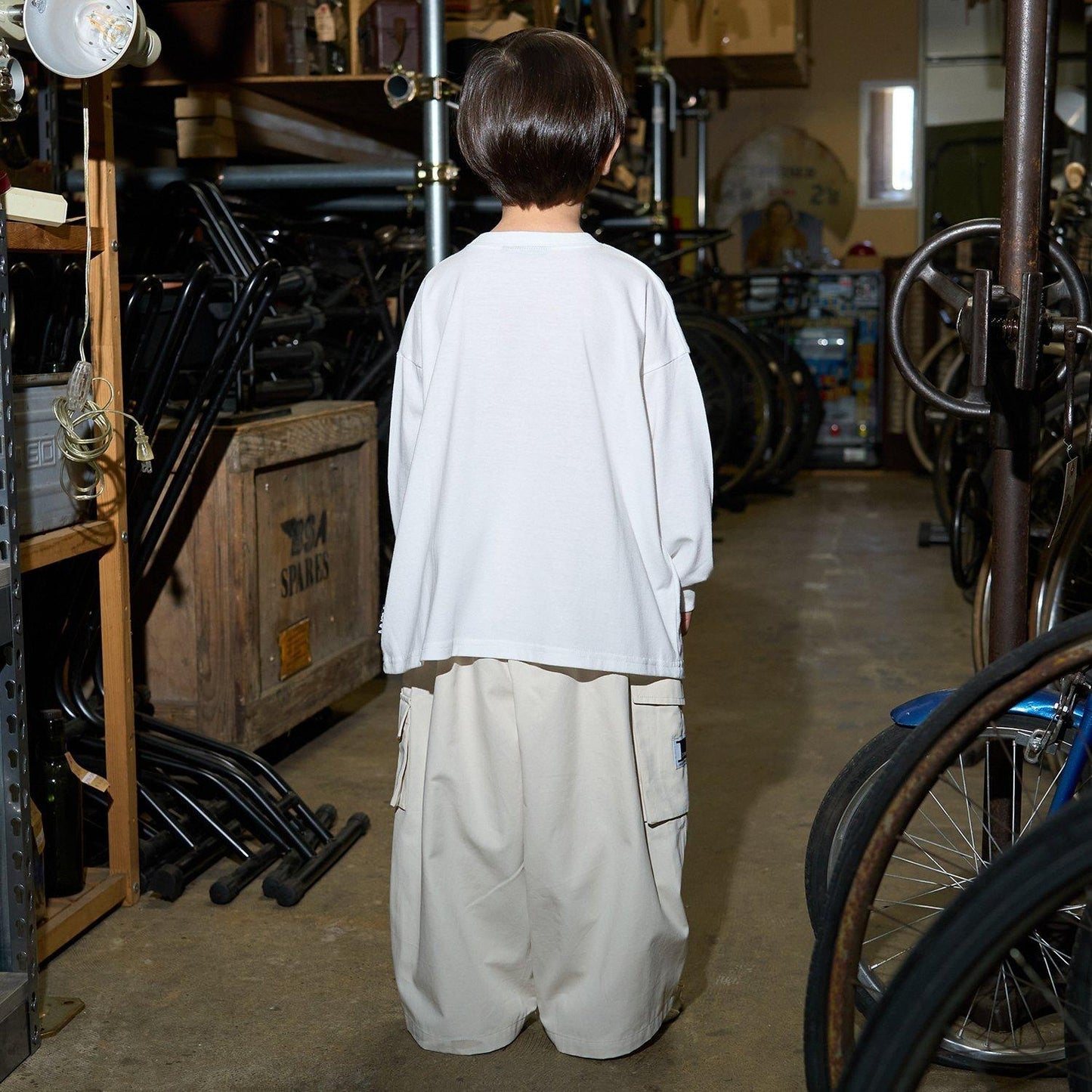 【MNCM】【舒適天竺】字母印花寬鬆T恤