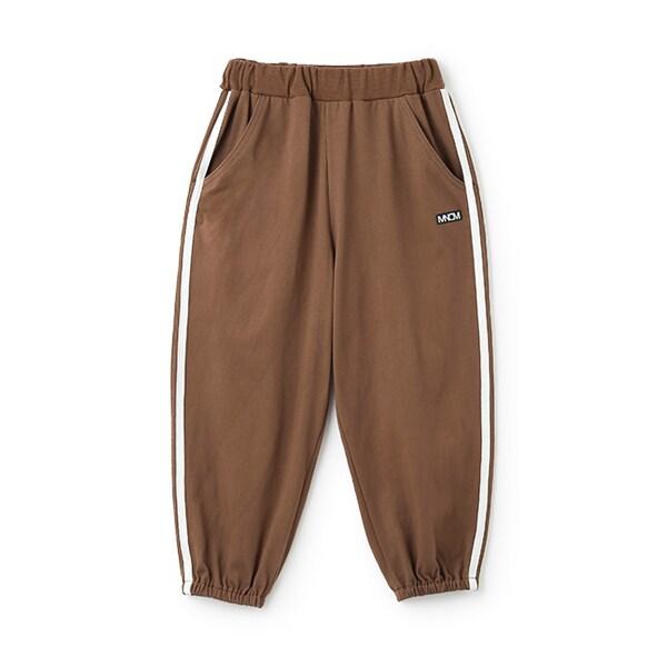 【MNCM】【可成套】【舒適天竺】寬鬆側邊條紋長褲