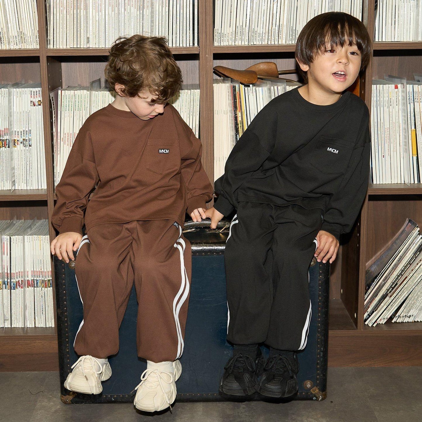 【MNCM】【可成套】【舒適天竺棉】口袋寬鬆T恤