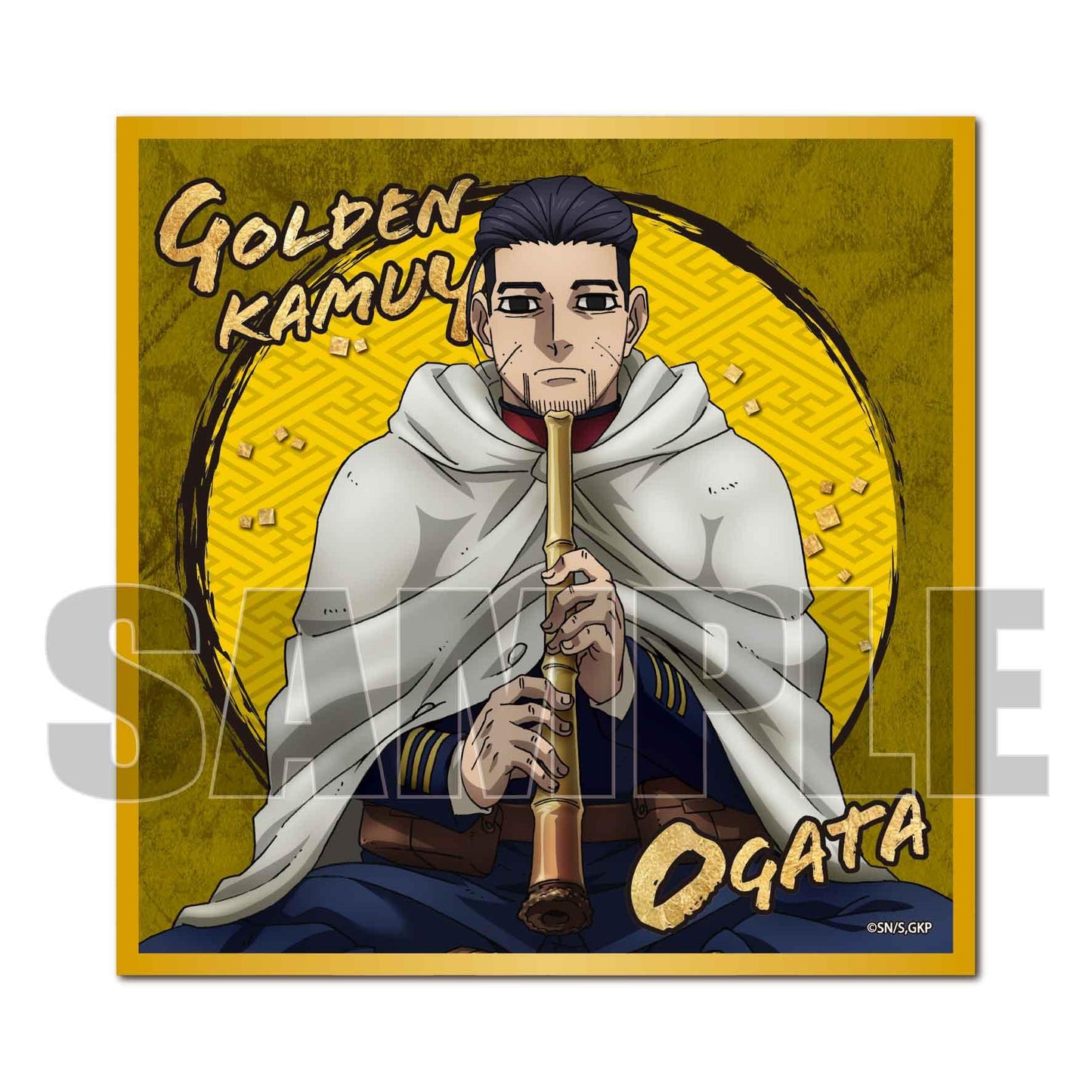 《黃金神威》 迷你色紙 樂器ver. /尾形百之助