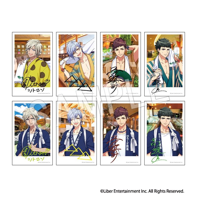 A3!_隨機2枚入拍立得照片收藏 極樂湯ver.(含隨機簽名)