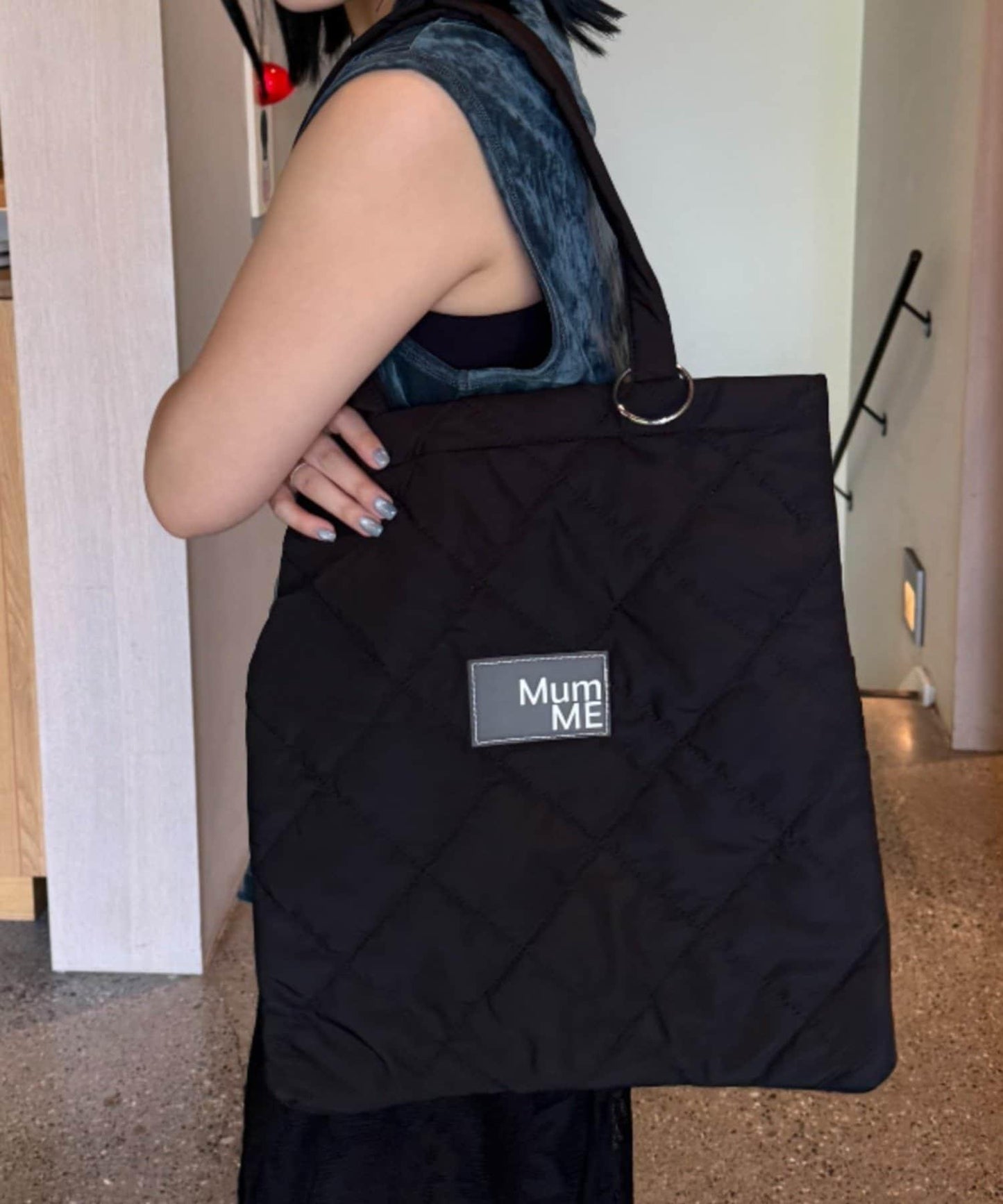 【MumME】帶登山扣手提包