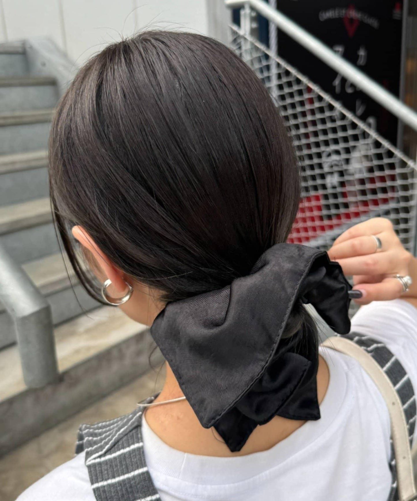 lil方形大號髮圈