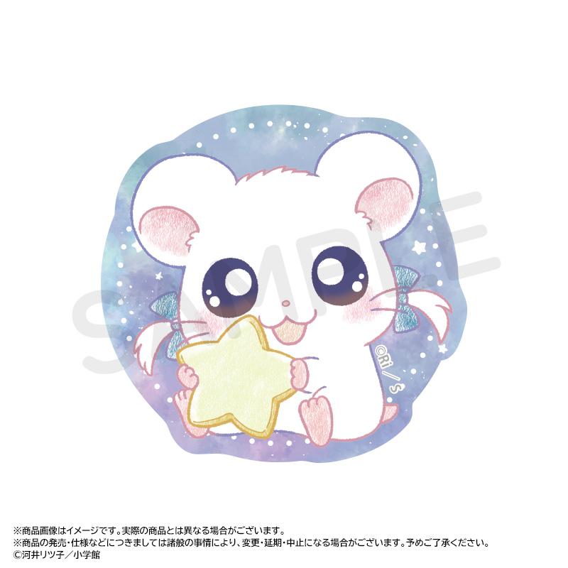 《哈姆太郎》-Twinkle Dreams-異形剪裁貼紙 B 蝴蝶結醬