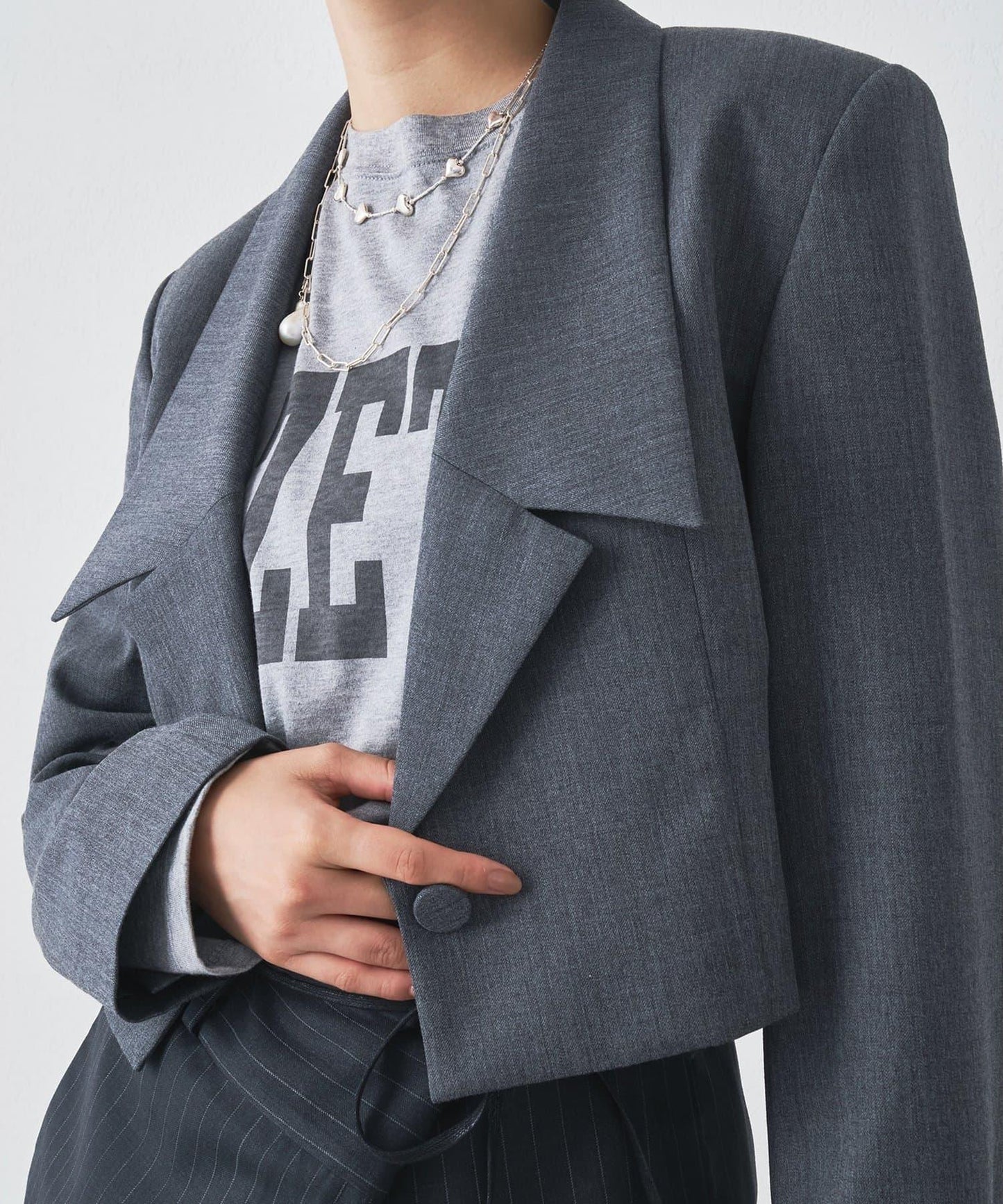 羊毛華達呢西裝夾克