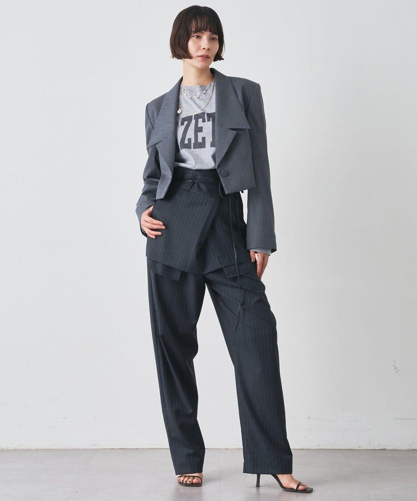 羊毛華達呢西裝夾克