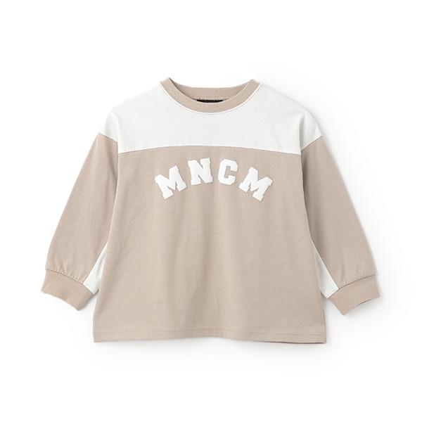 【MNCM】【舒適天竺棉】拼色寬鬆T恤