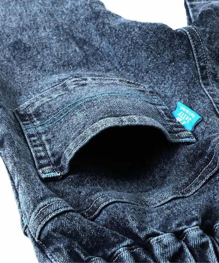 I'm Jelly!化學水洗牛仔裙褲套裝 10分長度