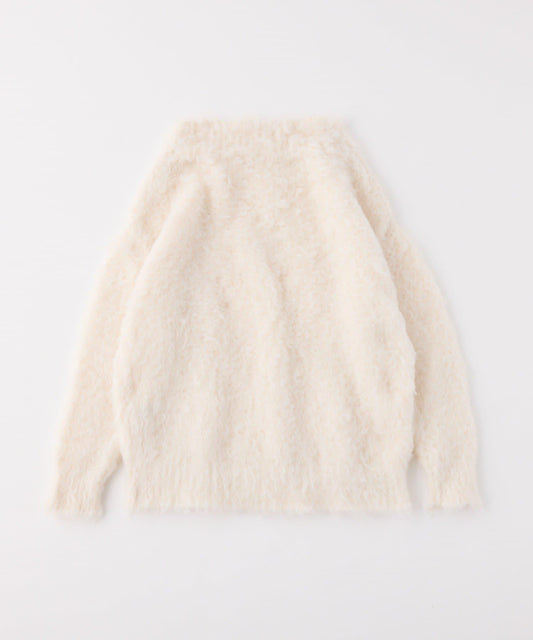 【PremiumOrder】波浪紋仿毛皮長款上衣