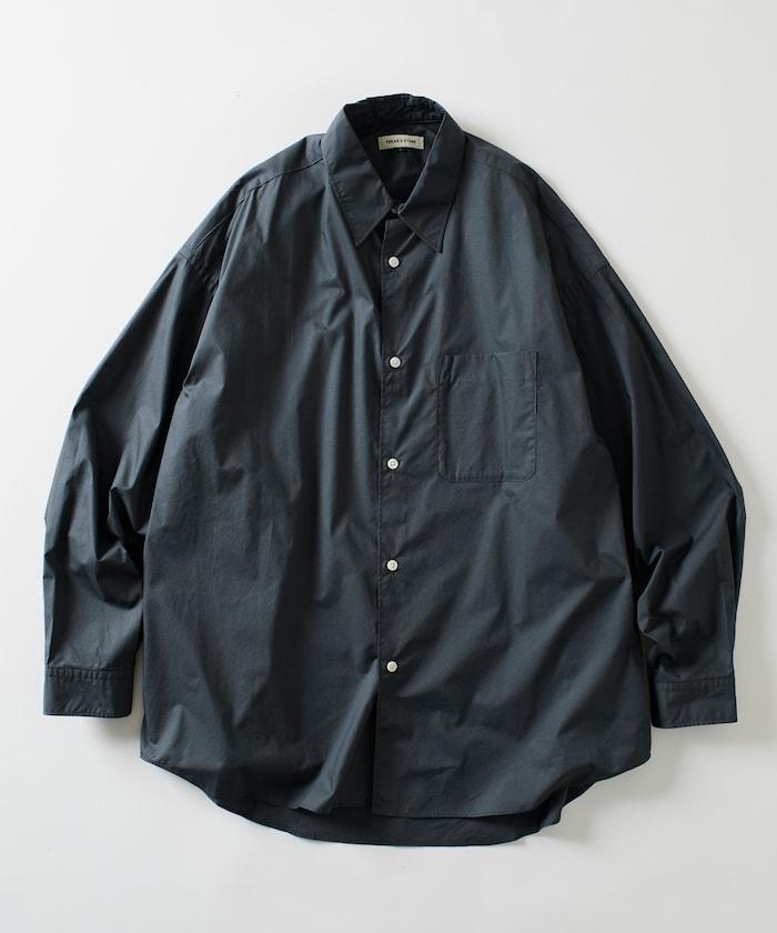 寬鬆版型常規領襯衫