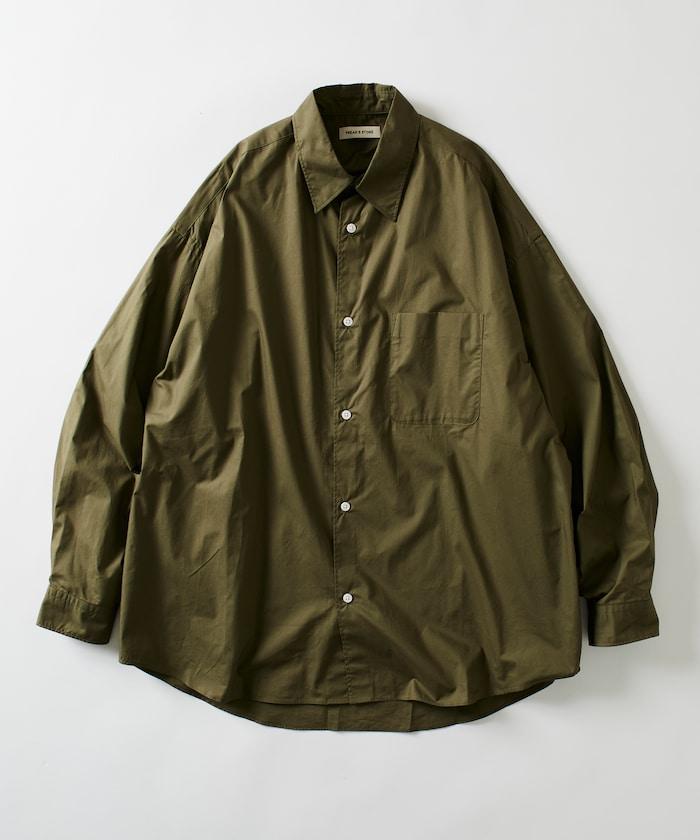 寬鬆版型常規領襯衫