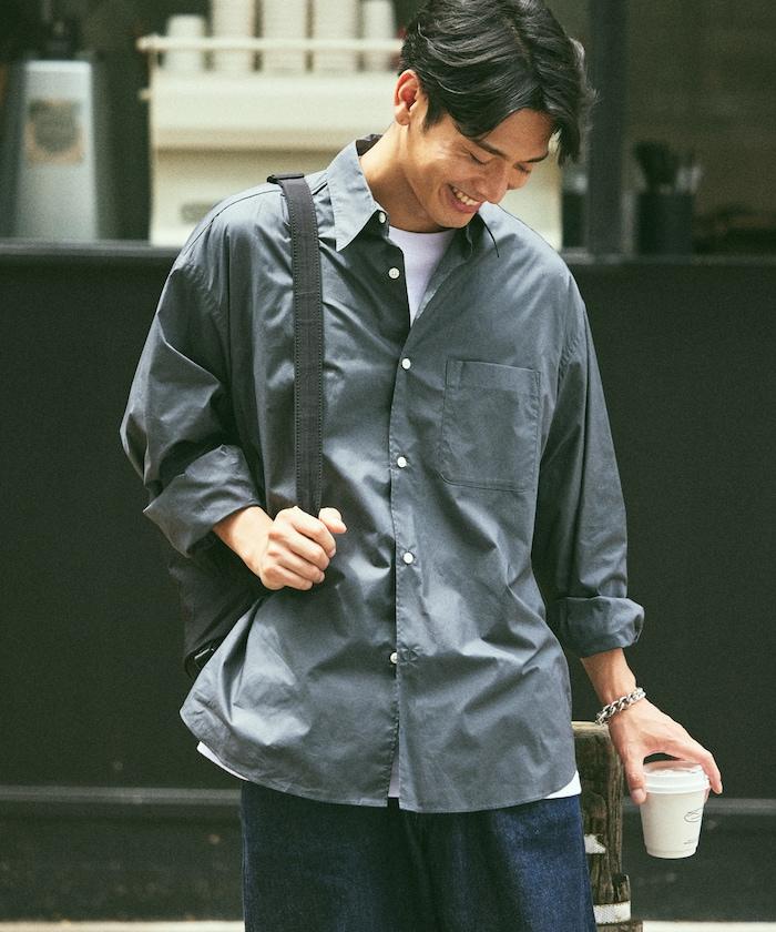 寬鬆版型常規領襯衫