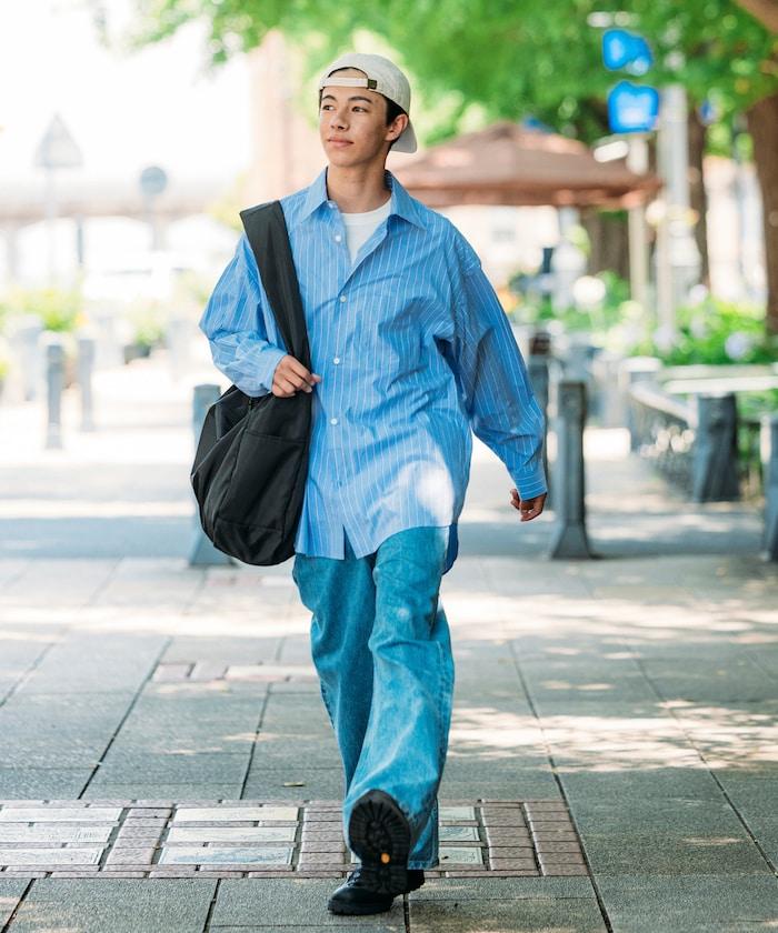 寬鬆版型常規領襯衫