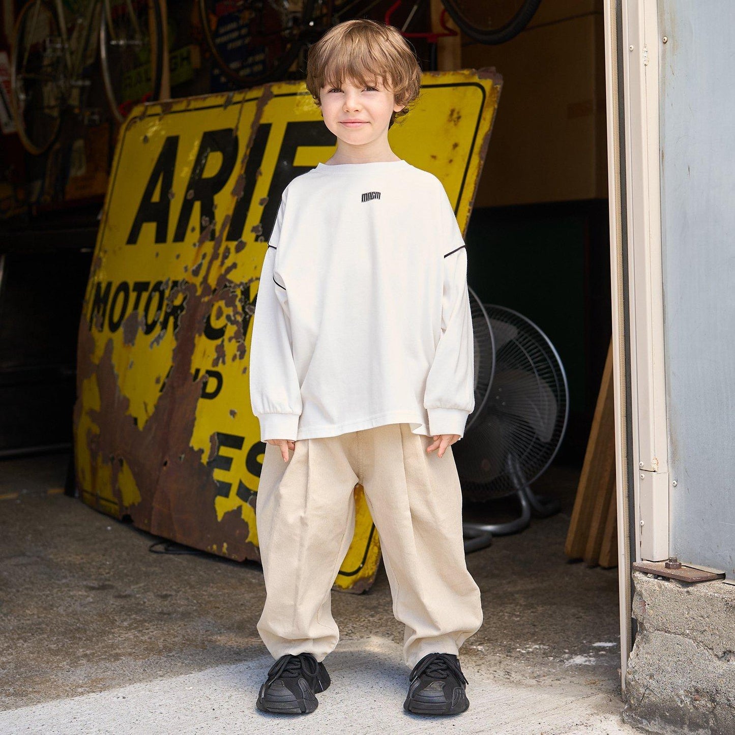 【MNCM】【舒適天竺】滾邊寬鬆T恤