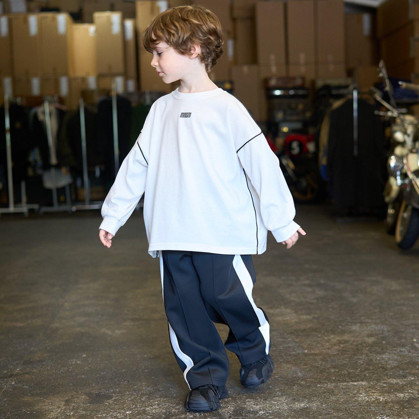 【MNCM】【舒適天竺】滾邊寬鬆T恤