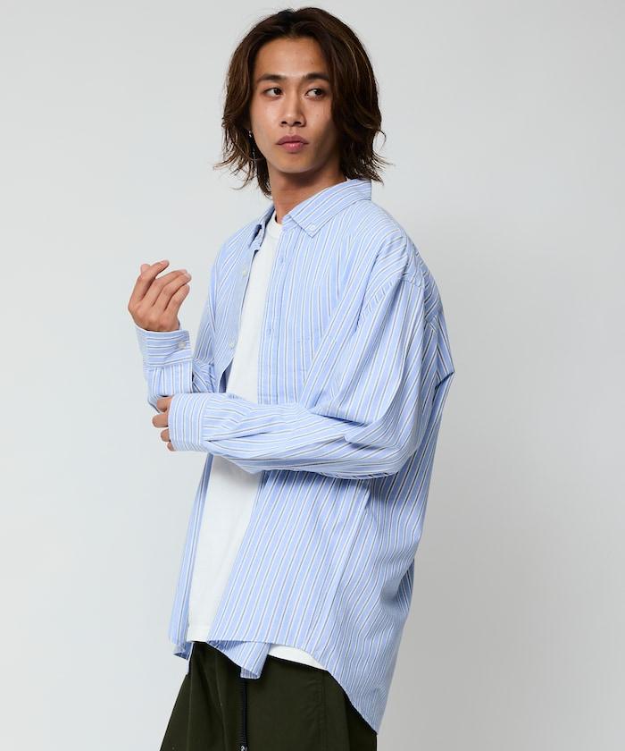 寬鬆版型牛津紡扣領襯衫