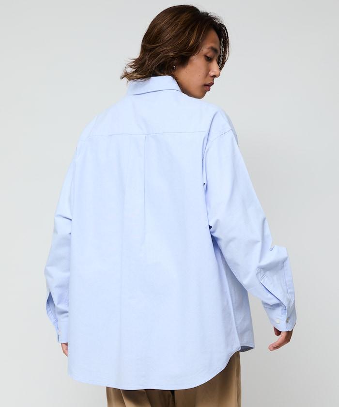 寬鬆版型牛津紡扣領襯衫