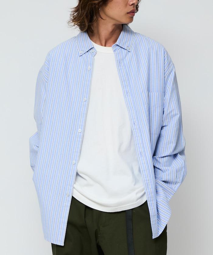 寬鬆版型牛津紡扣領襯衫