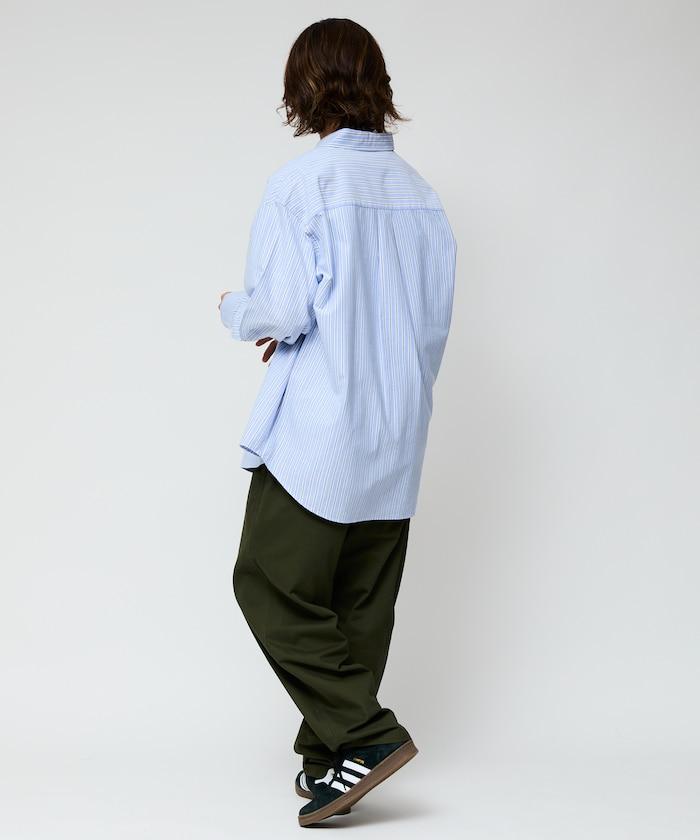 寬鬆版型牛津紡扣領襯衫