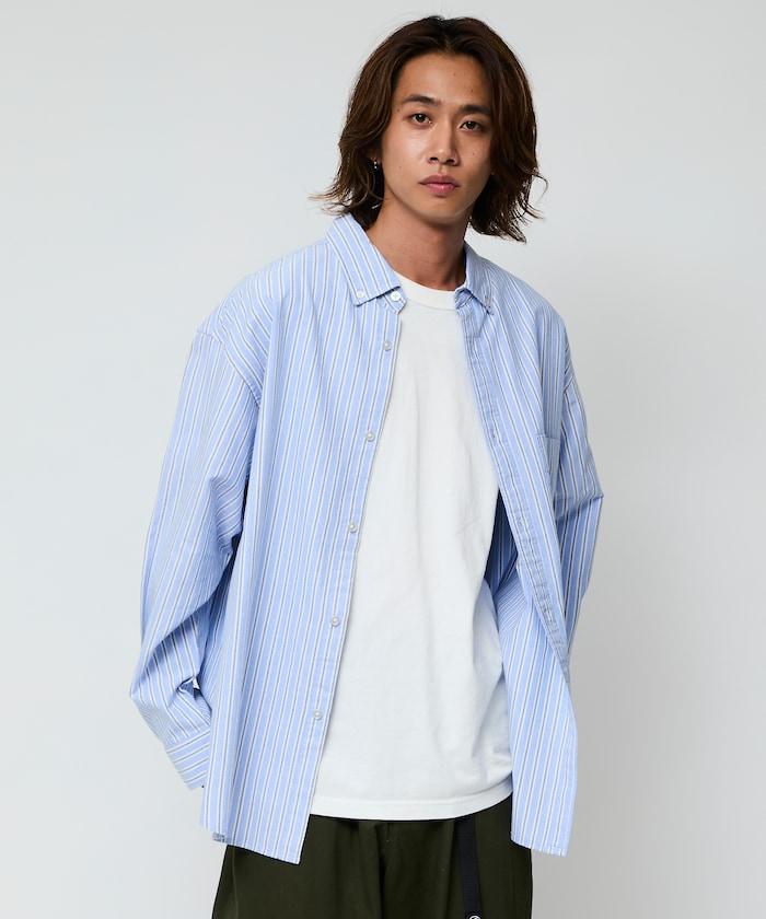 寬鬆版型牛津紡扣領襯衫