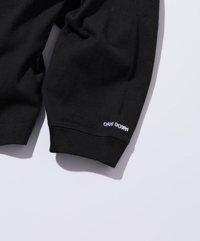 寬鬆版型 單點刺繡 圓領 長袖T恤