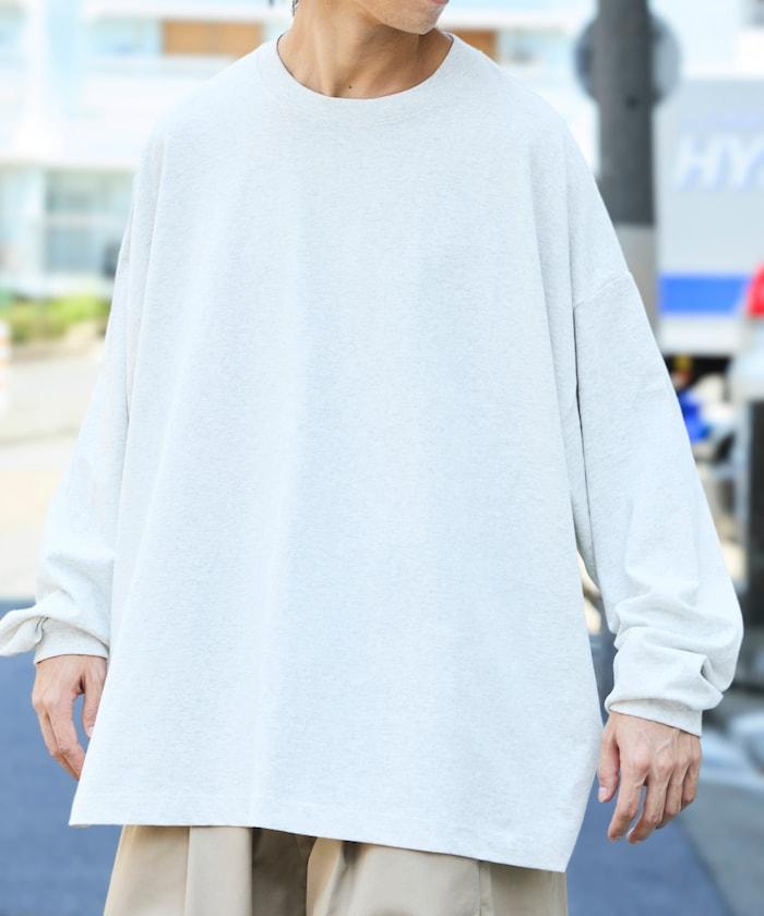 寬鬆版型 單點刺繡 圓領 長袖T恤