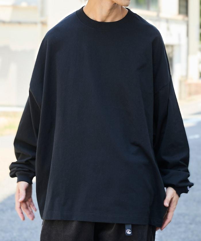 寬鬆版型 單點刺繡 圓領 長袖T恤